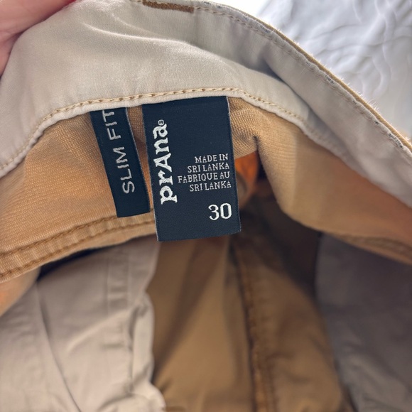 Prana Mens Cotton Chino Slim Fit Pants Size 30 - Picture 8 of 8